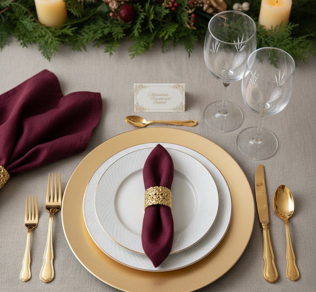 Exquisite individual place setting